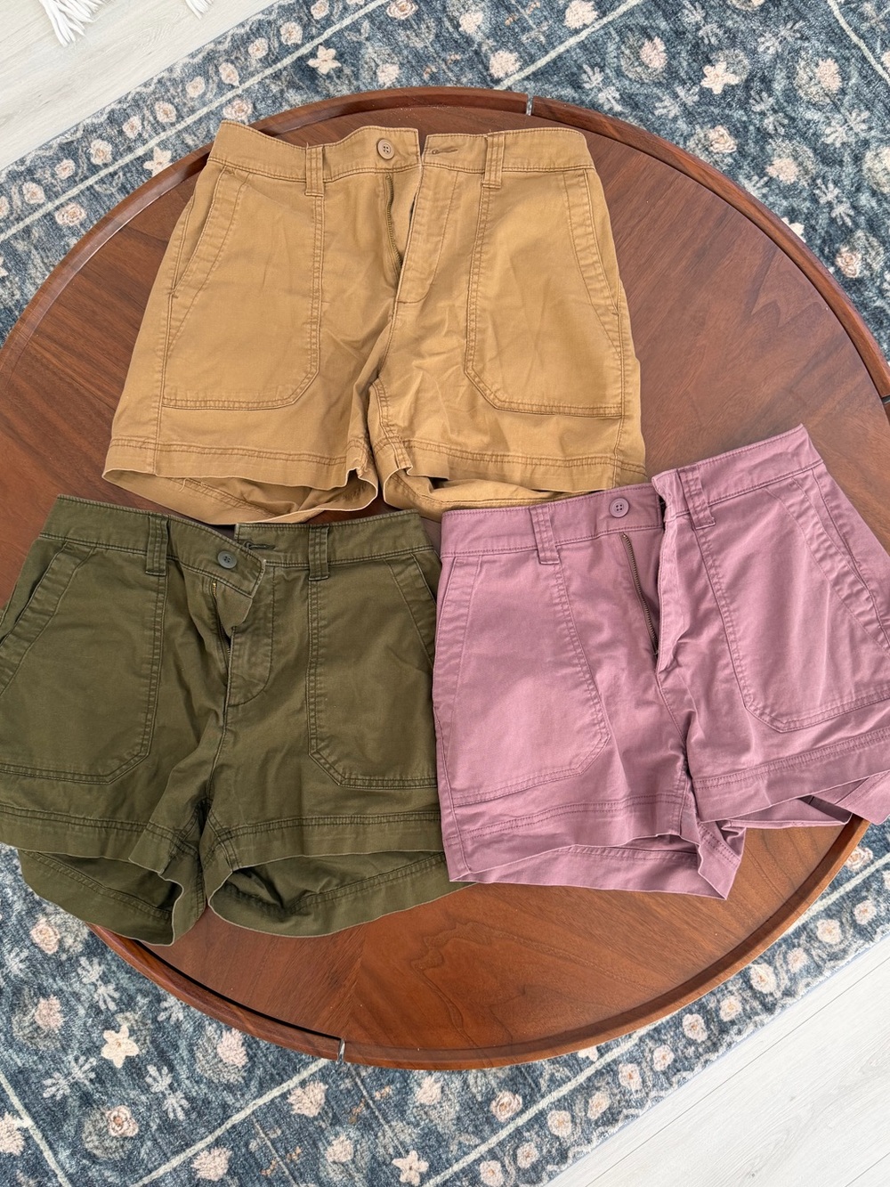 Old Navy High waisted Chino Shorts Bundle